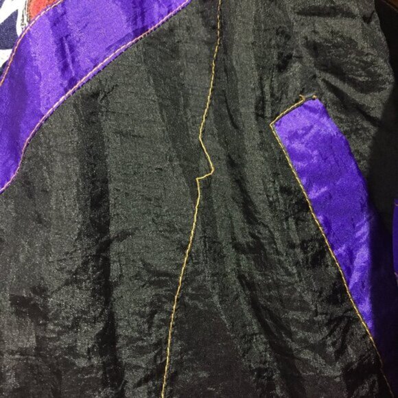 BRAND NEW VINTAGE RIVER EDGES PATCHWORK WINDBREAKER JACKETS SIZE M - Picture 3 of 12